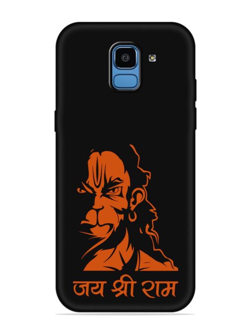 Angry Hanuman Embossed Soft Silicone Case for Samsung Galaxy J6 (2018) Zapvi