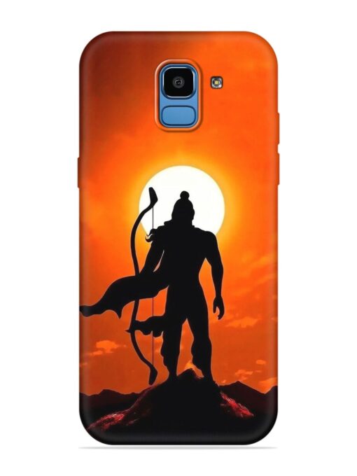 Shree Ram Embossed Soft Silicone Case for Samsung Galaxy J6 (2018)