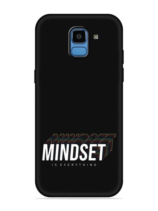 Mindset Everything Slogan Embossed Soft Silicone Case for Samsung Galaxy J6 (2018)