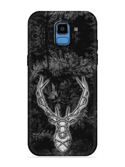 Ancient Deer Embossed Soft Silicone Case for Samsung Galaxy J6 (2018) Zapvi