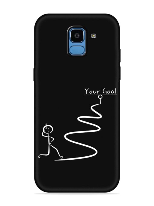 Your Goal Embossed Soft Silicone Case for Samsung Galaxy J6 (2018)