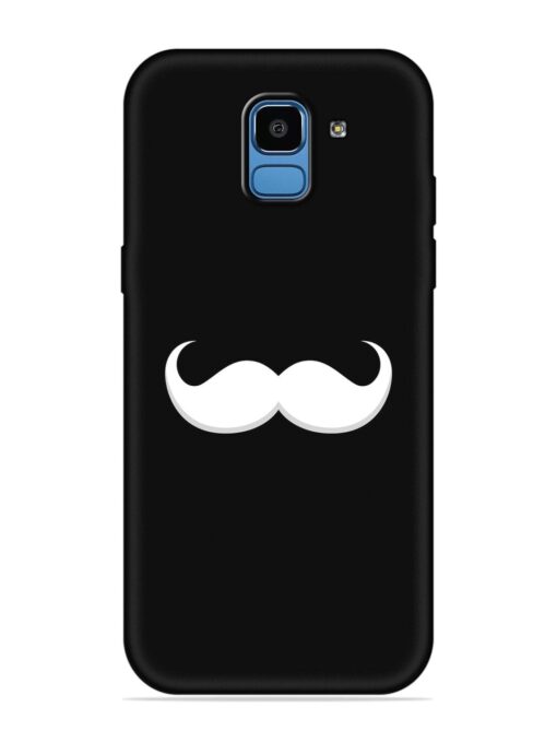 Mustache Vector Embossed Soft Silicone Case for Samsung Galaxy J6 (2018)