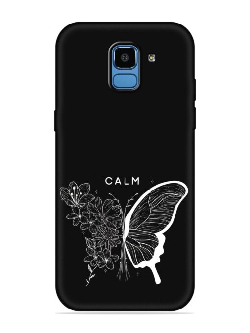 Calm Embossed Soft Silicone Case for Samsung Galaxy J6 (2018)