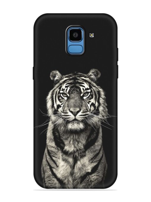 Tiger Art Embossed Soft Silicone Case for Samsung Galaxy J6 (2018)