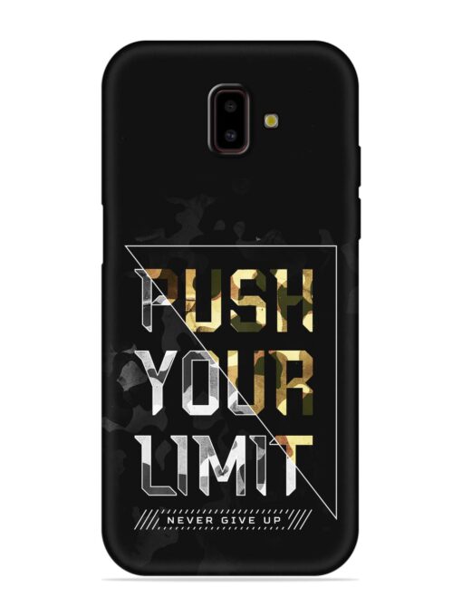 Push Your Limits Embossed Soft Silicone Case for Samsung Galaxy J6 Prime