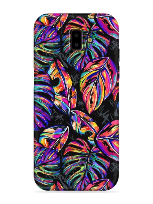 Tropical Seamless Vector Embossed Soft Silicone Case for Samsung Galaxy J6 Prime Zapvi