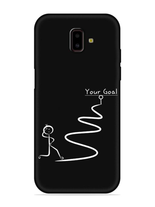 Your Goal Embossed Soft Silicone Case for Samsung Galaxy J6 Prime Zapvi