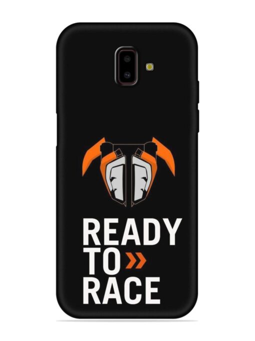 Ready To Race Embossed Soft Silicone Case for Samsung Galaxy J6 Prime Zapvi