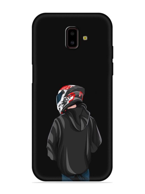 Motorcycle Rider Embossed Soft Silicone Case for Samsung Galaxy J6 Prime Zapvi