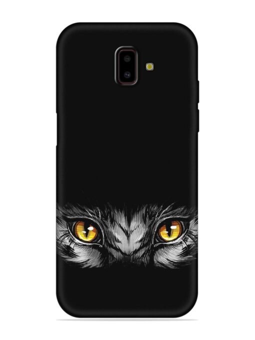 Scary Eye Embossed Soft Silicone Case for Samsung Galaxy J6 Prime Zapvi