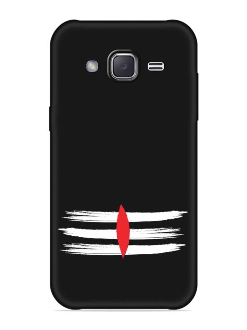 Mahadev Tilak Vector Embossed Soft Silicone Case for Samsung Galaxy J7 (2015) Zapvi