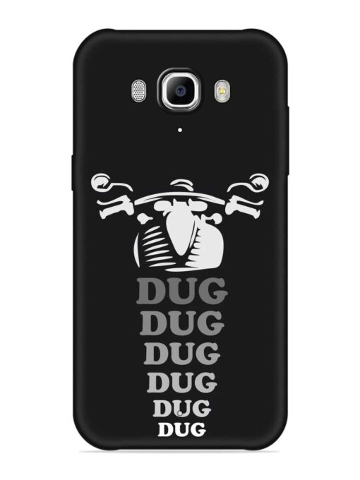 Dug Dug Dug Embossed Soft Silicone Case for Samsung Galaxy J7 (2016)