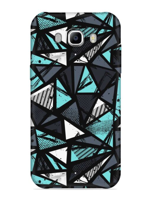 Abstract Seamless Embossed Soft Silicone Case for Samsung Galaxy J7 (2016) Zapvi