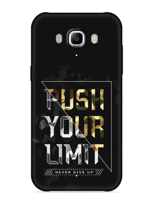 Push Your Limits Embossed Soft Silicone Case for Samsung Galaxy J7 (2016)