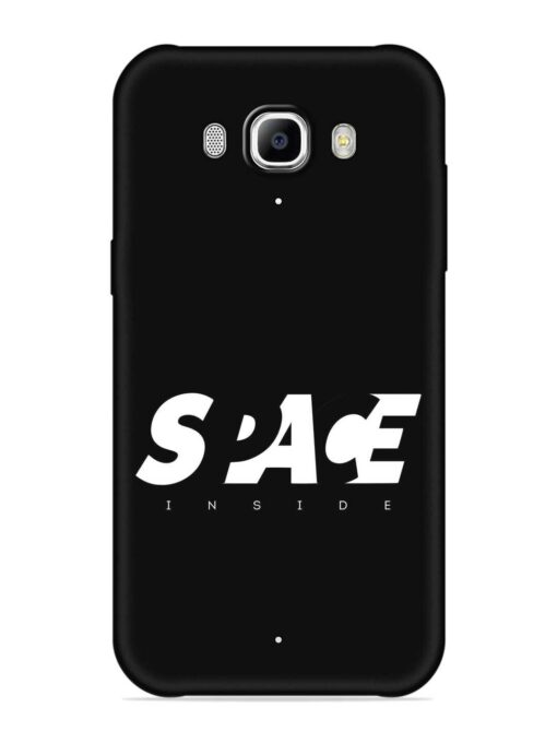 Space Typography Art Embossed Soft Silicone Case for Samsung Galaxy J7 (2016)