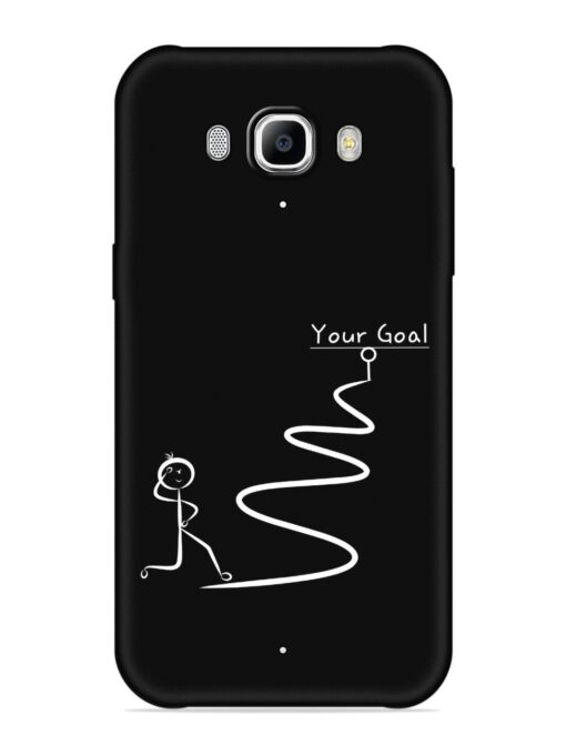 Your Goal Embossed Soft Silicone Case for Samsung Galaxy J7 (2016)