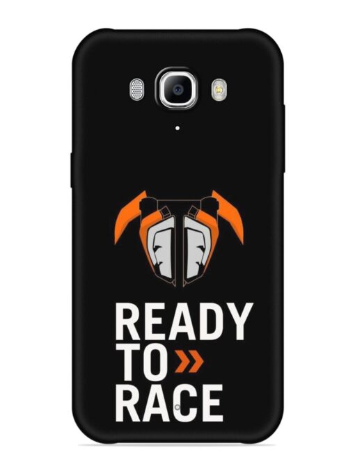 Ready To Race Embossed Soft Silicone Case for Samsung Galaxy J7 (2016)