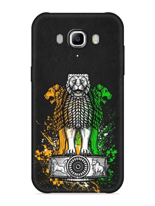 Pillars Of Ashoka Embossed Soft Silicone Case for Samsung Galaxy J7 (2016)