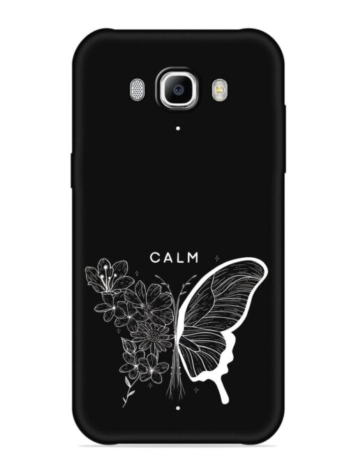 Calm Embossed Soft Silicone Case for Samsung Galaxy J7 (2016)