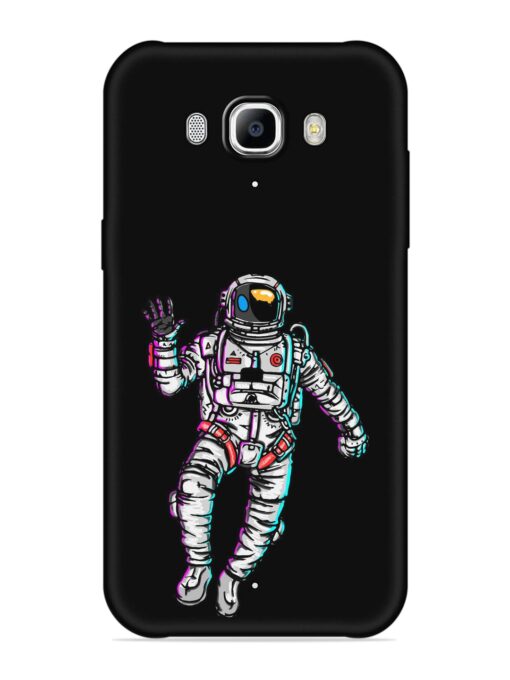 Spaceman Embossed Soft Silicone Case for Samsung Galaxy J7 (2016)