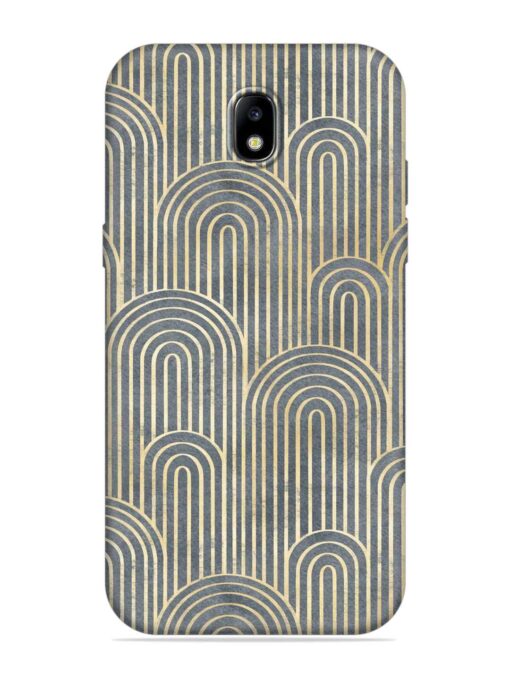 Art Deco Style Embossed Soft Silicone Case for Samsung Galaxy J7 (2017) Zapvi