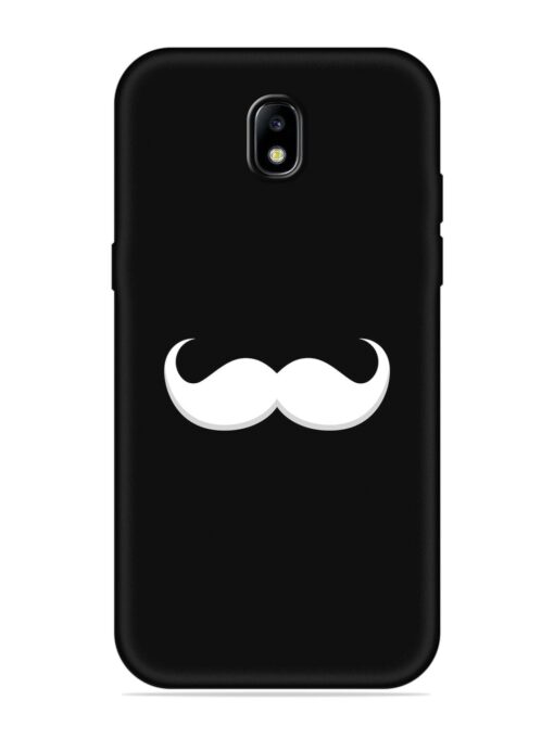 Mustache Vector Embossed Soft Silicone Case for Samsung Galaxy J7 (2017)