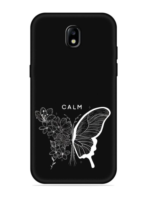 Calm Embossed Soft Silicone Case for Samsung Galaxy J7 (2017)