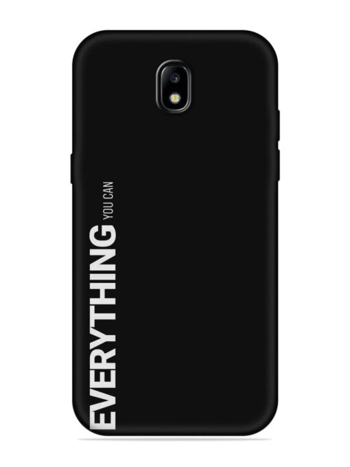 Everything You Can Embossed Soft Silicone Case for Samsung Galaxy J7 (2017)