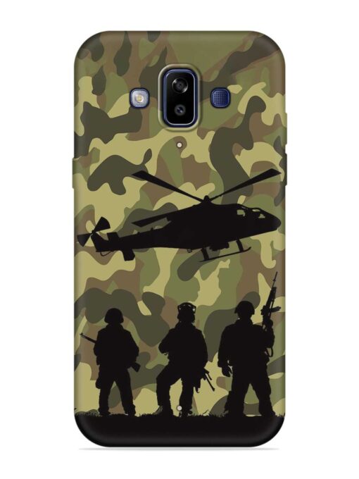 Army Heros Embossed Soft Silicone Case for Samsung Galaxy J7 Duo Zapvi