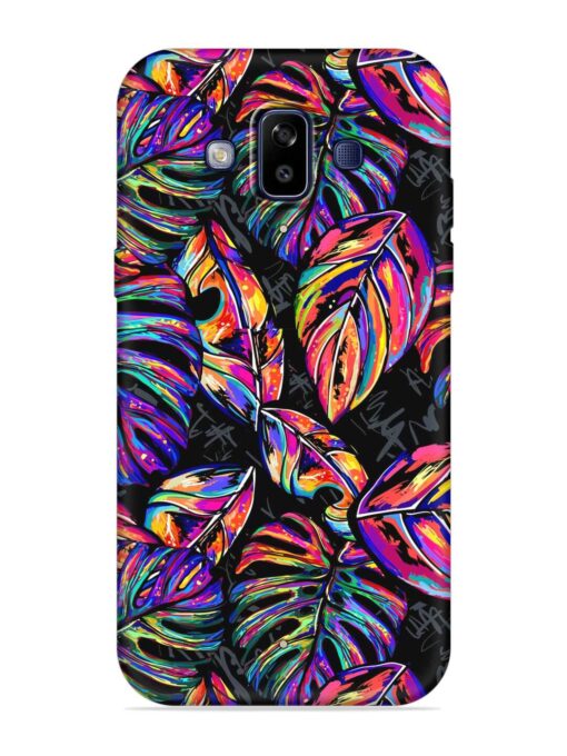 Tropical Seamless Vector Embossed Soft Silicone Case for Samsung Galaxy J7 Duo Zapvi