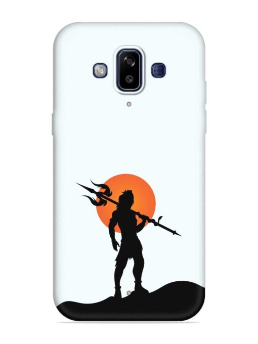 Lord Mahadev Trendy Embossed Soft Silicone Case for Samsung Galaxy J7 Duo Zapvi