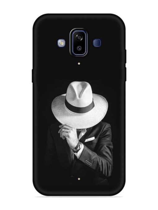 Men Under Hat Embossed Soft Silicone Case for Samsung Galaxy J7 Duo Zapvi