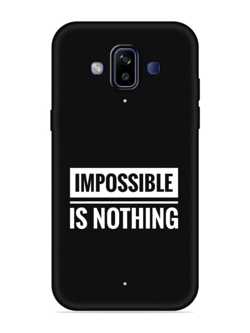 Impossible Is Nothing Embossed Soft Silicone Case for Samsung Galaxy J7 Duo Zapvi