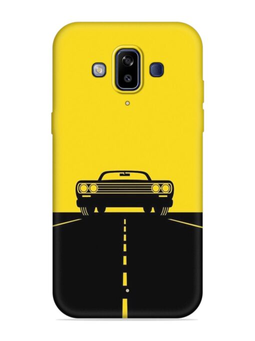 Classic Car Embossed Soft Silicone Case for Samsung Galaxy J7 Duo