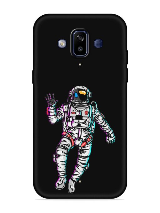 Spaceman Embossed Soft Silicone Case for Samsung Galaxy J7 Duo Zapvi