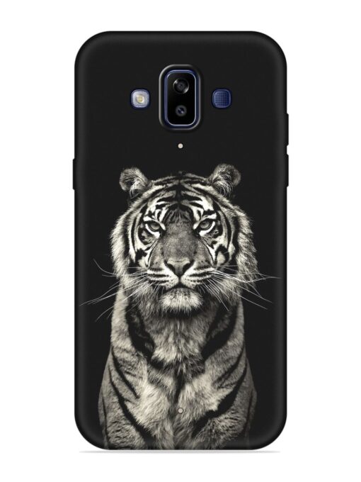 Tiger Art Embossed Soft Silicone Case for Samsung Galaxy J7 Duo Zapvi