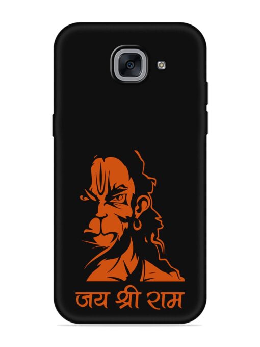 Angry Hanuman Embossed Soft Silicone Case for Samsung Galaxy J7 Max