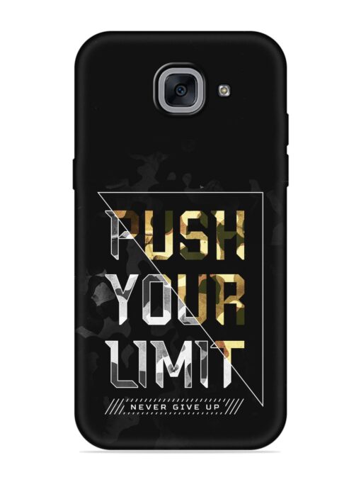 Push Your Limits Embossed Soft Silicone Case for Samsung Galaxy J7 Max