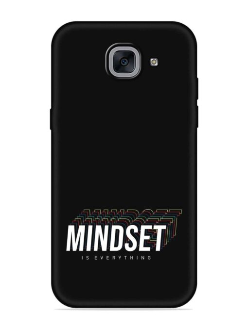 Mindset Everything Slogan Embossed Soft Silicone Case for Samsung Galaxy J7 Max