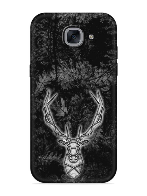 Ancient Deer Embossed Soft Silicone Case for Samsung Galaxy J7 Max