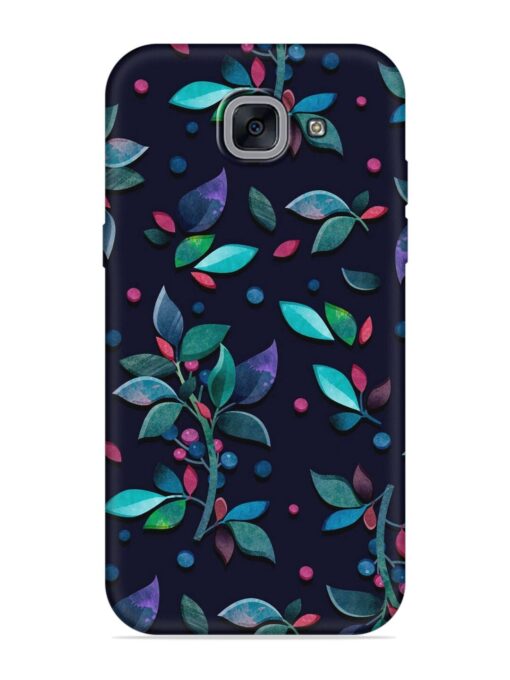 Decorative Watercolor Flower Embossed Soft Silicone Case for Samsung Galaxy J7 Max Zapvi