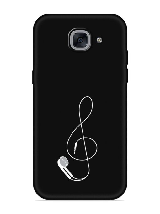 Music Earphone Vector Embossed Soft Silicone Case for Samsung Galaxy J7 Max Zapvi