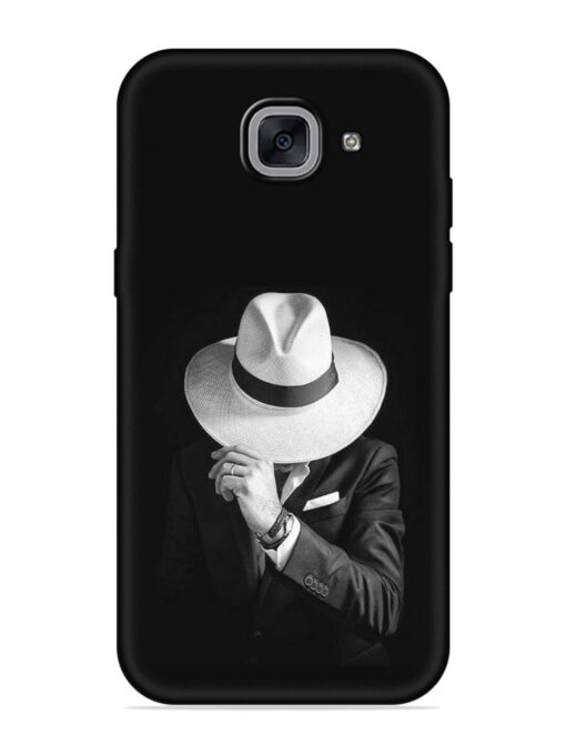 Men Under Hat Embossed Soft Silicone Case for Samsung Galaxy J7 Max Zapvi