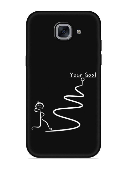 Your Goal Embossed Soft Silicone Case for Samsung Galaxy J7 Max Zapvi