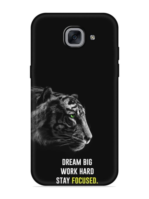 Dream Big Work Hard Embossed Soft Silicone Case for Samsung Galaxy J7 Max Zapvi