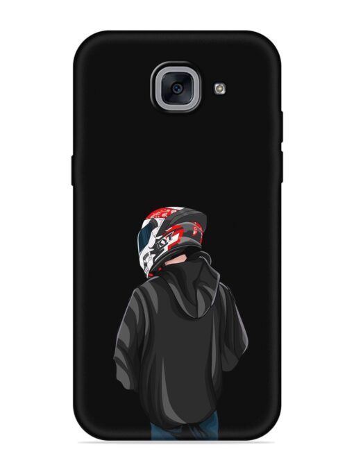 Motorcycle Rider Embossed Soft Silicone Case for Samsung Galaxy J7 Max Zapvi