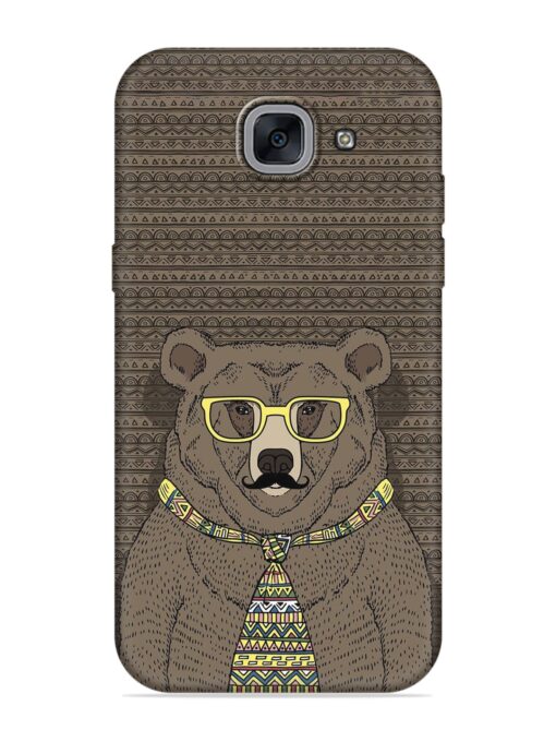 Grizzly Bear Embossed Soft Silicone Case for Samsung Galaxy J7 Max Zapvi