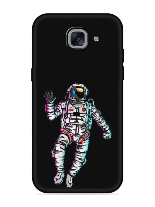 Spaceman Embossed Soft Silicone Case for Samsung Galaxy J7 Max