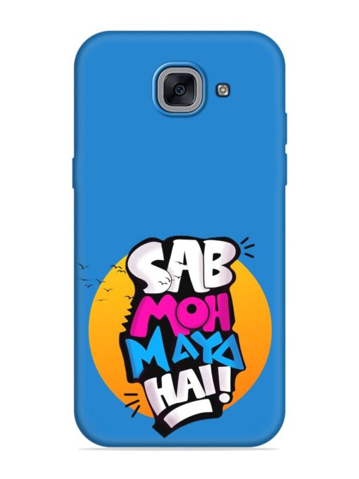 Sab Moh Moya Embossed Soft Silicone Case for Samsung Galaxy J7 Max Zapvi