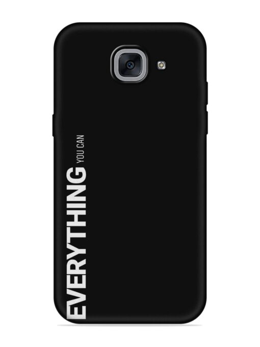 Everything You Can Embossed Soft Silicone Case for Samsung Galaxy J7 Max Zapvi